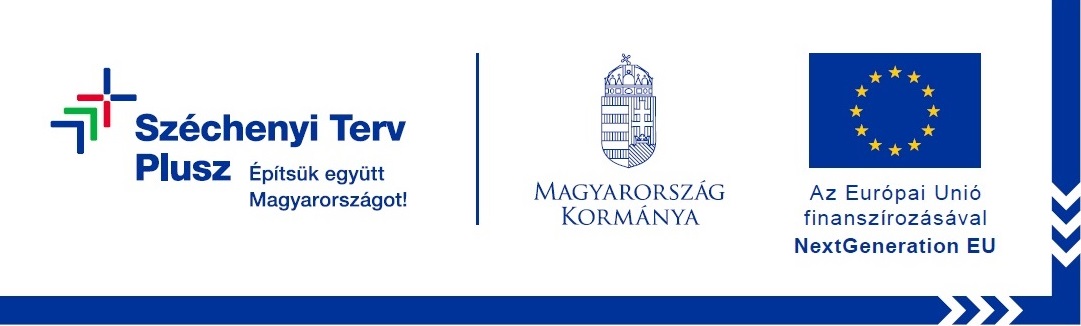 Széchenyi Terv Plusz - Magyarország Kormánya - Az Európai Unió társfinanszírozásával
